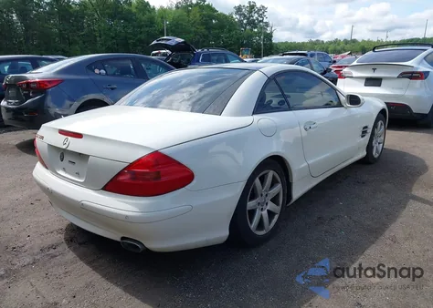 2003 Mercedes-Benz Sl 500 from USA, damaged, VIN WDBSK75F73F045221